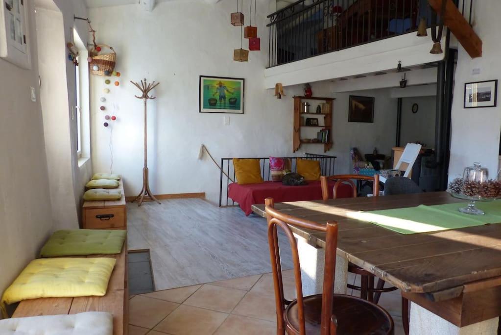 Vakantiehuis Au Bregnat Vue Du Mont Ventoux Bédoin